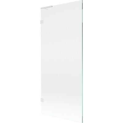 Mexen Lunar L parawan nawannowy 1-skrzydłowy 80 x 150 cm, transparent, biały - 897L-080-000-20-00 Mexen Lunar L parawan nawannowy 1-skrzydłowy 80 x 150 cm, transparent, biały - 897L-080-000-20-00