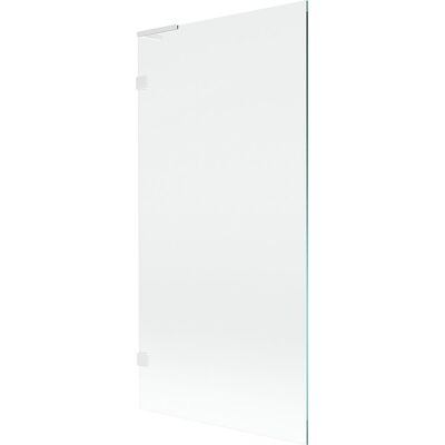 Mexen Lunar L parawan nawannowy 1-skrzydłowy 90 x 150 cm, transparent, biały - 897L-090-000-20-00 Mexen Lunar L parawan nawannowy 1-skrzydłowy 90 x 150 cm, transparent, biały - 897L-090-000-20-00