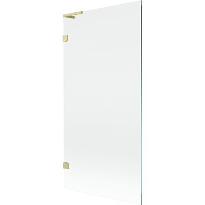 Mexen Lunar L parawan nawannowy 1-skrzydłowy 90 x 150 cm, transparent, złoty szczotkowany - 897L-090-000-55-00 Mexen Lunar L parawan nawannowy 1-skrzydłowy 90 x 150 cm, transparent, złoty szczotkowany - 897L-090-000-55-00