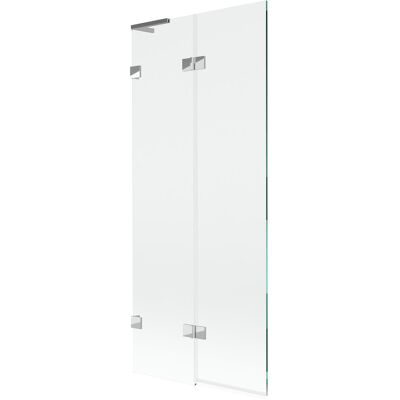Mexen Lunar L parawan nawannowy 2-skrzydłowy lewy 80 x 150 cm, transparent, chrom - 897L-080-100-01-00-L Mexen Lunar L parawan nawannowy 2-skrzydłowy lewy 80 x 150 cm, transparent, chrom - 897L-080-100-01-00-L