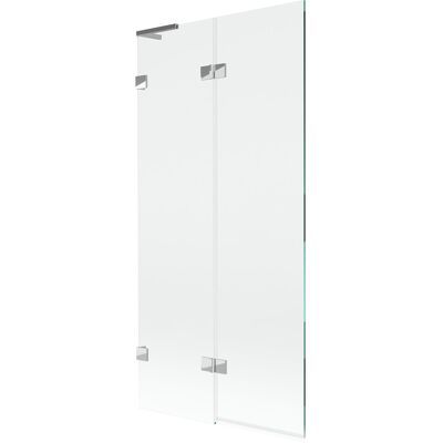 Mexen Lunar L parawan nawannowy 2-skrzydłowy lewy 90 x 150 cm, transparent, chrom - 897L-090-100-01-00-L Mexen Lunar L parawan nawannowy 2-skrzydłowy lewy 90 x 150 cm, transparent, chrom - 897L-090-100-01-00-L