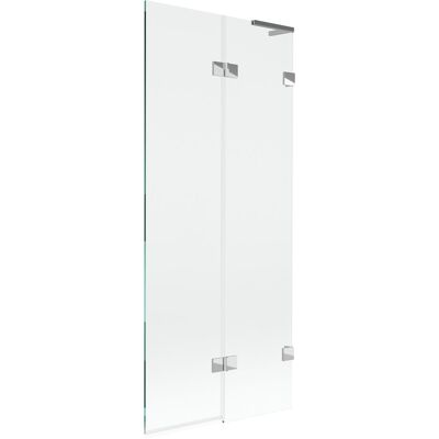 Mexen Lunar L parawan nawannowy 2-skrzydłowy prawy 80 x 150 cm, transparent, chrom - 897L-080-100-01-00-P Mexen Lunar L parawan nawannowy 2-skrzydłowy prawy 80 x 150 cm, transparent, chrom - 897L-080-100-01-00-P