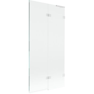 Mexen Lunar L parawan nawannowy 2-skrzydłowy prawy 90 x 150 cm, transparent, biały - 897L-090-100-20-00-P Mexen Lunar L parawan nawannowy 2-skrzydłowy prawy 90 x 150 cm, transparent, biały - 897L-090-100-20-00-P