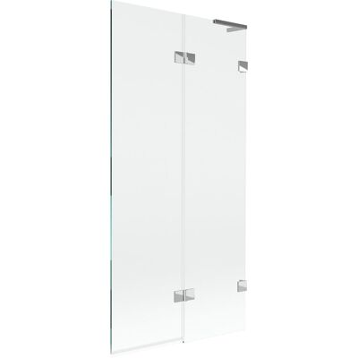 Mexen Lunar L parawan nawannowy 2-skrzydłowy prawy 90 x 150 cm, transparent, chrom - 897L-090-100-01-00-P Mexen Lunar L parawan nawannowy 2-skrzydłowy prawy 90 x 150 cm, transparent, chrom - 897L-090-100-01-00-P