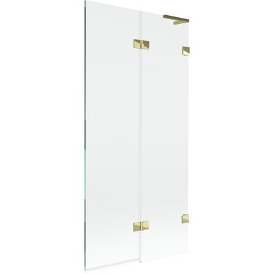 Mexen Lunar L parawan nawannowy 2-skrzydłowy prawy 90 x 150 cm, transparent, złoty - 897L-090-100-50-00-P Mexen Lunar L parawan nawannowy 2-skrzydłowy prawy 90 x 150 cm, transparent, złoty - 897L-090-100-50-00-P