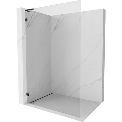 Mexen Lunar L ścianka prysznicowa Walk-in lewa 70 x 200 cm, transparent 8 mm, czarna - 830L-070-000-70-00-L Mexen Lunar L ścianka prysznicowa Walk-in lewa 70 x 200 cm, transparent 8 mm, czarna - 830L-070-000-70-00-L
