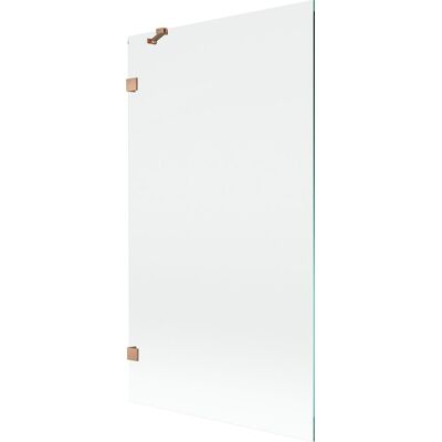 Mexen Lunar parawan nawannowy 1-skrzydłowy 100 x 150 cm, transparent, miedź szczotkowana - 897-100-000-65-00 Mexen Lunar parawan nawannowy 1-skrzydłowy 100 x 150 cm, transparent, miedź szczotkowana - 897-100-000-65-00
