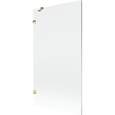Mexen Lunar parawan nawannowy 1-skrzydłowy 100 x 150 cm, transparent, złoty - 897-100-000-50-00 Mexen Lunar parawan nawannowy 1-skrzydłowy 100 x 150 cm, transparent, złoty - 897-100-000-50-00