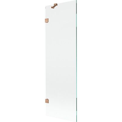 Mexen Lunar parawan nawannowy 1-skrzydłowy 60 x 150 cm, transparent, miedź szczotkowana - 897-060-000-65-00 Mexen Lunar parawan nawannowy 1-skrzydłowy 60 x 150 cm, transparent, miedź szczotkowana - 897-060-000-65-00