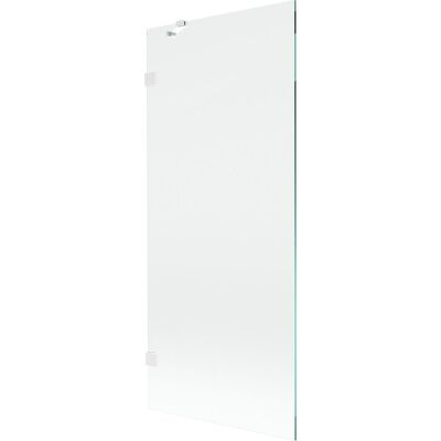 Mexen Lunar parawan nawannowy 1-skrzydłowy 80 x 150 cm, transparent, biały - 897-080-000-20-00 Mexen Lunar parawan nawannowy 1-skrzydłowy 80 x 150 cm, transparent, biały - 897-080-000-20-00