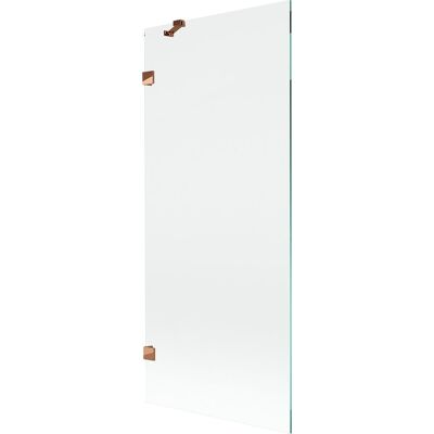 Mexen Lunar parawan nawannowy 1-skrzydłowy 80 x 150 cm, transparent, różowe złoto - 897-080-000-60-00 Mexen Lunar parawan nawannowy 1-skrzydłowy 80 x 150 cm, transparent, różowe złoto - 897-080-000-60-00