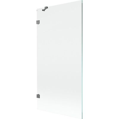 Mexen Lunar parawan nawannowy 1-skrzydłowy 90 x 150 cm, transparent, gun metal - 897-090-000-95-00 Mexen Lunar parawan nawannowy 1-skrzydłowy 90 x 150 cm, transparent, gun metal - 897-090-000-95-00
