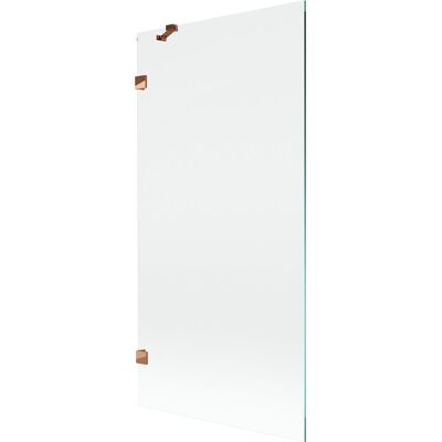 Mexen Lunar parawan nawannowy 1-skrzydłowy 90 x 150 cm, transparent, różowe złoto - 897-090-000-60-00 Mexen Lunar parawan nawannowy 1-skrzydłowy 90 x 150 cm, transparent, różowe złoto - 897-090-000-60-00
