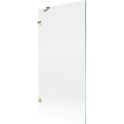 Mexen Lunar parawan nawannowy 1-skrzydłowy 90 x 150 cm, transparent, złoty - 897-090-000-50-00 Mexen Lunar parawan nawannowy 1-skrzydłowy 90 x 150 cm, transparent, złoty - 897-090-000-50-00