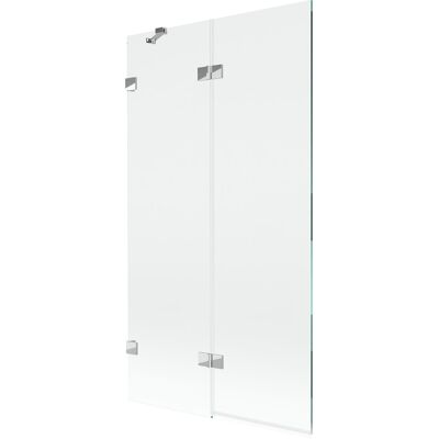 Mexen Lunar parawan nawannowy 2-skrzydłowy lewy 100 x 150 cm, transparent, chrom - 897-100-100-01-00-L Mexen Lunar parawan nawannowy 2-skrzydłowy lewy 100 x 150 cm, transparent, chrom - 897-100-100-01-00-L