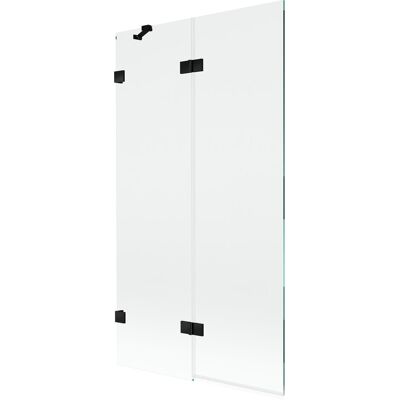 Mexen Lunar parawan nawannowy 2-skrzydłowy lewy 100 x 150 cm, transparent, czarny - 897-100-100-70-00-L Mexen Lunar parawan nawannowy 2-skrzydłowy lewy 100 x 150 cm, transparent, czarny - 897-100-100-70-00-L