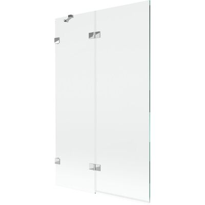 Mexen Lunar parawan nawannowy 2-skrzydłowy lewy 110 x 150 cm, transparent, chrom - 897-110-100-01-00-L Mexen Lunar parawan nawannowy 2-skrzydłowy lewy 110 x 150 cm, transparent, chrom - 897-110-100-01-00-L