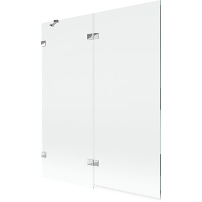 Mexen Lunar parawan nawannowy 2-skrzydłowy lewy 140 x 150 cm, transparent, chrom - 897-140-100-01-00-L Mexen Lunar parawan nawannowy 2-skrzydłowy lewy 140 x 150 cm, transparent, chrom - 897-140-100-01-00-L