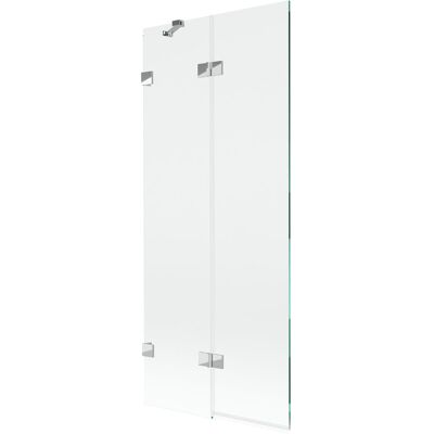 Mexen Lunar parawan nawannowy 2-skrzydłowy lewy 80 x 150 cm, transparent, chrom - 897-080-100-01-00-L Mexen Lunar parawan nawannowy 2-skrzydłowy lewy 80 x 150 cm, transparent, chrom - 897-080-100-01-00-L