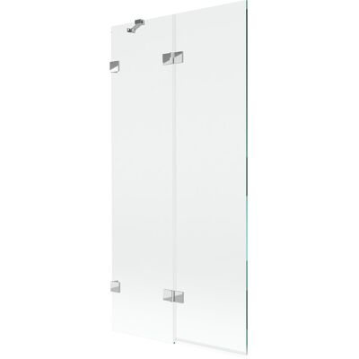 Mexen Lunar parawan nawannowy 2-skrzydłowy lewy 90 x 150 cm, transparent, chrom - 897-090-100-01-00-L Mexen Lunar parawan nawannowy 2-skrzydłowy lewy 90 x 150 cm, transparent, chrom - 897-090-100-01-00-L
