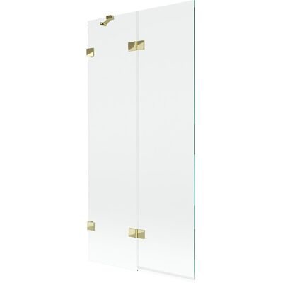 Mexen Lunar parawan nawannowy 2-skrzydłowy lewy 90 x 150 cm, transparent, złoty - 897-090-100-50-00-L Mexen Lunar parawan nawannowy 2-skrzydłowy lewy 90 x 150 cm, transparent, złoty - 897-090-100-50-00-L