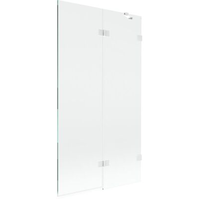 Mexen Lunar parawan nawannowy 2-skrzydłowy prawy 100 x 150 cm, transparent, biały - 897-100-100-20-00-P Mexen Lunar parawan nawannowy 2-skrzydłowy prawy 100 x 150 cm, transparent, biały - 897-100-100-20-00-P
