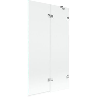 Mexen Lunar parawan nawannowy 2-skrzydłowy prawy 100 x 150 cm, transparent, chrom - 897-100-100-01-00-P Mexen Lunar parawan nawannowy 2-skrzydłowy prawy 100 x 150 cm, transparent, chrom - 897-100-100-01-00-P