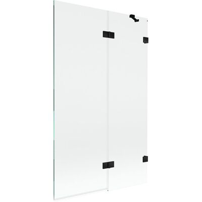Mexen Lunar parawan nawannowy 2-skrzydłowy prawy 110 x 150 cm, transparent, czarny - 897-110-100-70-00-P Mexen Lunar parawan nawannowy 2-skrzydłowy prawy 110 x 150 cm, transparent, czarny - 897-110-100-70-00-P