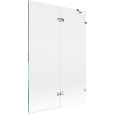 Mexen Lunar parawan nawannowy 2-skrzydłowy prawy 120 x 150 cm, transparent, chrom - 897-120-100-01-00-P Mexen Lunar parawan nawannowy 2-skrzydłowy prawy 120 x 150 cm, transparent, chrom - 897-120-100-01-00-P