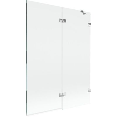Mexen Lunar parawan nawannowy 2-skrzydłowy prawy 130 x 150 cm, transparent, chrom - 897-130-100-01-00-P Mexen Lunar parawan nawannowy 2-skrzydłowy prawy 130 x 150 cm, transparent, chrom - 897-130-100-01-00-P