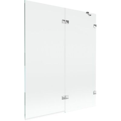 Mexen Lunar parawan nawannowy 2-skrzydłowy prawy 140 x 150 cm, transparent, chrom - 897-140-100-01-00-P Mexen Lunar parawan nawannowy 2-skrzydłowy prawy 140 x 150 cm, transparent, chrom - 897-140-100-01-00-P