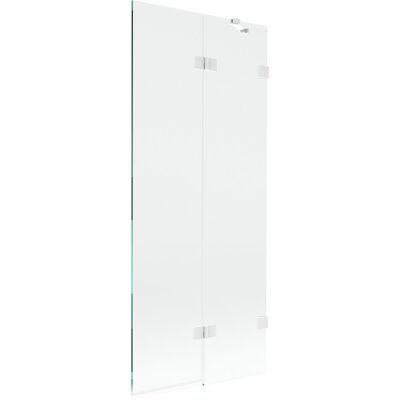 Mexen Lunar parawan nawannowy 2-skrzydłowy prawy 80 x 150 cm, transparent, biały - 897-080-100-20-00-P Mexen Lunar parawan nawannowy 2-skrzydłowy prawy 80 x 150 cm, transparent, biały - 897-080-100-20-00-P