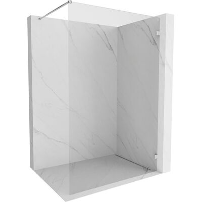 Mexen Lunar ścianka prysznicowa Walk-in prawa 70 x 200 cm, transparent 8 mm, chrom - 830-070-000-01-00-P Mexen Lunar ścianka prysznicowa Walk-in prawa 70 x 200 cm, transparent 8 mm, chrom - 830-070-000-01-00-P