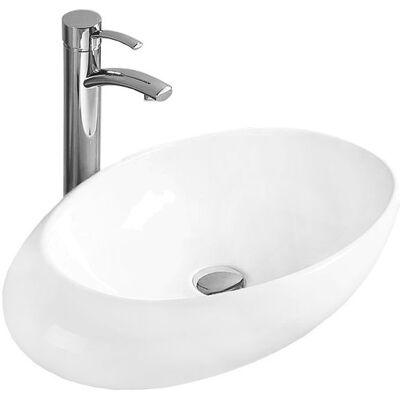 Mexen Malwa umywalka nablatowa 59 x 36 cm biała - 21435900 Mexen Malwa umywalka nablatowa 59 x 36 cm biała - 21435900