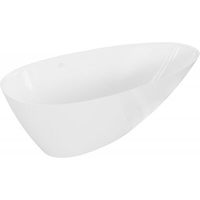 Mexen Milano wanna wolnostojąca z konglomeratu 150 x 82 cm, biała połysk - 57301508510 Mexen Milano wanna wolnostojąca z konglomeratu 150 x 82 cm, biała połysk - 57301508510