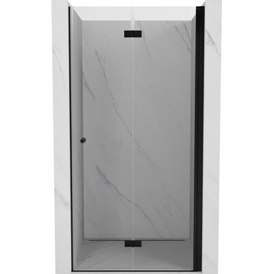 Mexen Mist-F drzwi prysznicowe składane prawe 115 cm, transparent, czarne - 8A6-115-000-70-00-P Mexen Mist-F drzwi prysznicowe składane prawe 115 cm, transparent, czarne - 8A6-115-000-70-00-P