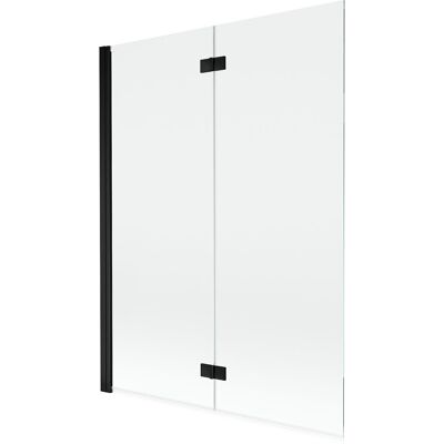 Mexen Mist parawan nawannowy 2-skrzydłowy lewy 130 x 150 cm, transparent, czarny - 8A9-130-002-70-00-L Mexen Mist parawan nawannowy 2-skrzydłowy lewy 130 x 150 cm, transparent, czarny - 8A9-130-002-70-00-L
