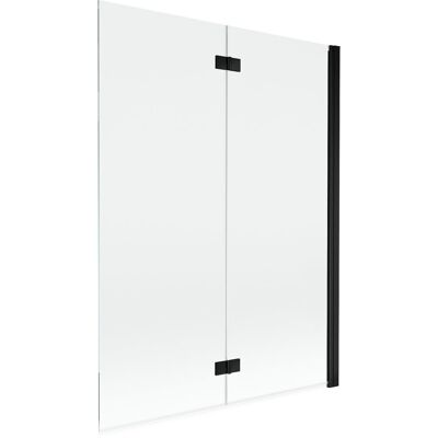 Mexen Mist parawan nawannowy 2-skrzydłowy prawy 130 x 150 cm, transparent, czarny - 8A9-130-002-70-00-P Mexen Mist parawan nawannowy 2-skrzydłowy prawy 130 x 150 cm, transparent, czarny - 8A9-130-002-70-00-P