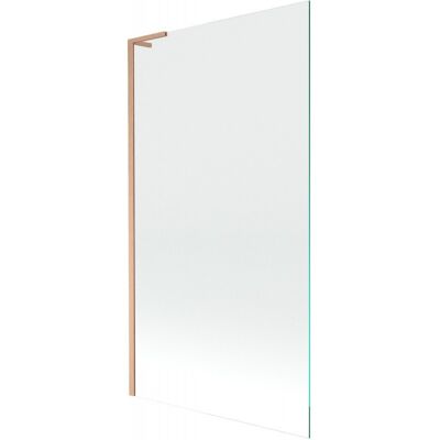 Mexen Next L parawan nawannowy 1-skrzydłowy 100 x 150 cm, transparent, miedź szczotkowana - 895-100-000-03-00-65 Mexen Next L parawan nawannowy 1-skrzydłowy 100 x 150 cm, transparent, miedź szczotkowana - 895-100-000-03-00-65