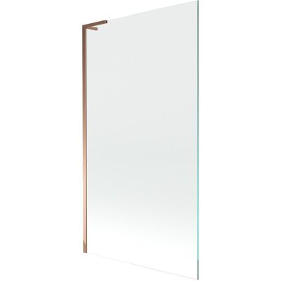 Mexen Next L parawan nawannowy 1-skrzydłowy 100 x 150 cm, transparent, różowe złoto - 895-100-000-03-00-60 Mexen Next L parawan nawannowy 1-skrzydłowy 100 x 150 cm, transparent, różowe złoto - 895-100-000-03-00-60