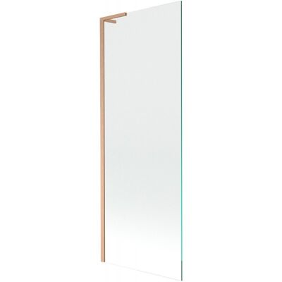 Mexen Next L parawan nawannowy 1-skrzydłowy 70 x 150 cm, transparent, miedź szczotkowana - 895-070-000-03-00-65 Mexen Next L parawan nawannowy 1-skrzydłowy 70 x 150 cm, transparent, miedź szczotkowana - 895-070-000-03-00-65