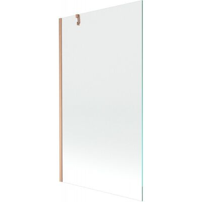 Mexen Next parawan nawannowy 1-skrzydłowy 100 x 150 cm, transparent, miedź szczotkowana - 895-100-000-00-00-65 Mexen Next parawan nawannowy 1-skrzydłowy 100 x 150 cm, transparent, miedź szczotkowana - 895-100-000-00-00-65