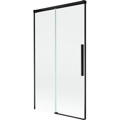 Mexen Rox parawan nawannowy 2-skrzydłowy rozsuwany 100 x 150 cm, transparent, czarny - 8C9-100-001-70-00 Mexen Rox parawan nawannowy 2-skrzydłowy rozsuwany 100 x 150 cm, transparent, czarny - 8C9-100-001-70-00