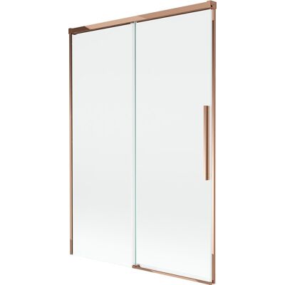Mexen Rox parawan nawannowy 2-skrzydłowy rozsuwany 120 x 150 cm, transparent, różowe złoto - 8C9-120-001-60-00 Mexen Rox parawan nawannowy 2-skrzydłowy rozsuwany 120 x 150 cm, transparent, różowe złoto - 8C9-120-001-60-00