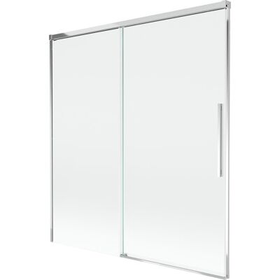 Mexen Rox parawan nawannowy 2-skrzydłowy rozsuwany 150 x 150 cm, transparent, chrom - 8C9-150-001-01-00 Mexen Rox parawan nawannowy 2-skrzydłowy rozsuwany 150 x 150 cm, transparent, chrom - 8C9-150-001-01-00