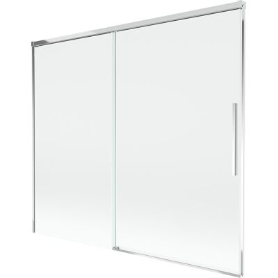 Mexen Rox parawan nawannowy 2-skrzydłowy rozsuwany 180 x 150 cm, transparent, chrom - 8C9-180-001-01-00 Mexen Rox parawan nawannowy 2-skrzydłowy rozsuwany 180 x 150 cm, transparent, chrom - 8C9-180-001-01-00