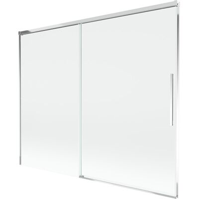 Mexen Rox parawan nawannowy 2-skrzydłowy rozsuwany 190 x 150 cm, transparent, chrom - 8C9-190-001-01-00 Mexen Rox parawan nawannowy 2-skrzydłowy rozsuwany 190 x 150 cm, transparent, chrom - 8C9-190-001-01-00