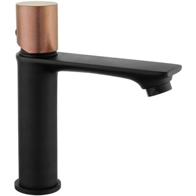 Mexen - Royo One - Black - Rose Gold - Bateria umywalkowa Mexen - Royo One - Black - Rose Gold - Bateria umywalkowa