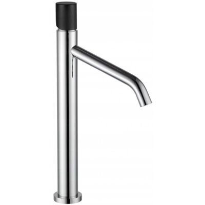 Mexen - Rumba - Chrome/Black - Wysoki wylew - Bateria do umywalki Mexen - Rumba - Chrome/Black - Wysoki wylew - Bateria do umywalki