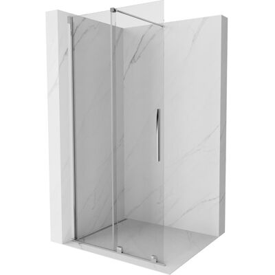 Mexen Velar drzwi prysznicowe rozsuwane Walk-in 90 cm, transparent, chrom Mexen Velar drzwi prysznicowe rozsuwane Walk-in 90 cm, transparent, chrom